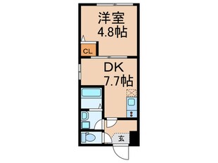 秀和鷺宮の物件間取画像